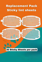 Load image into Gallery viewer, Bully Brush Sticky Sheet Replacement Packs (4 pack)
